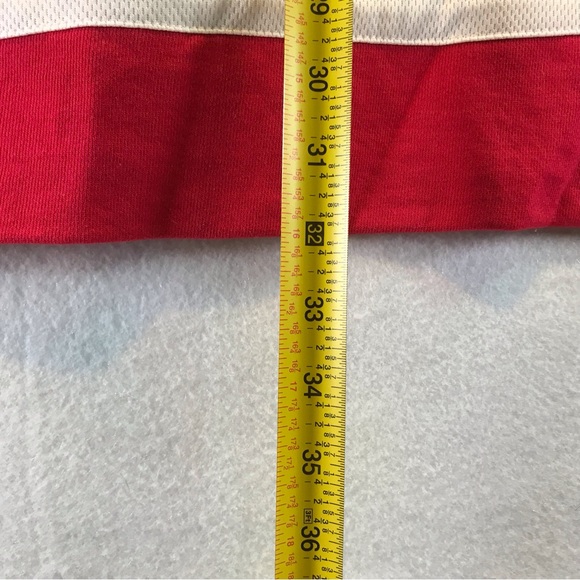 Champion oversized 3XL Miami jersey Red and Black hoodie - Picture 6 of 7